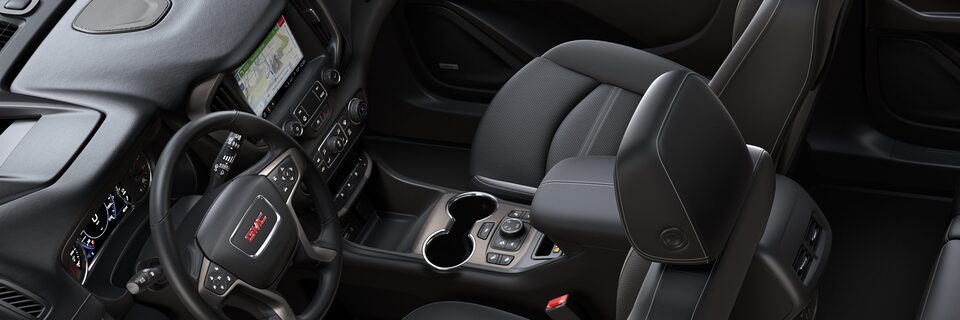 Sleek Design on 2023 GMC Terrain Denali Center Console