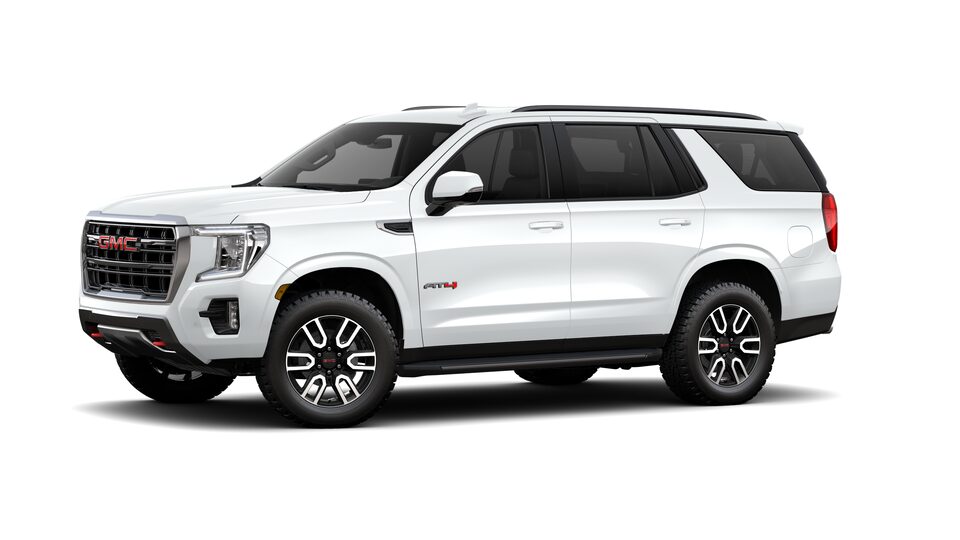 Diagram of 2021 GMC Yukon AT4 Off-Road SUV specs