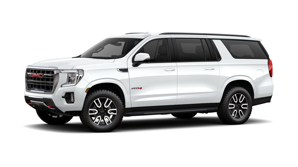 Diagram of 2021 GMC Yukon AT4 Off-Road SUV specs