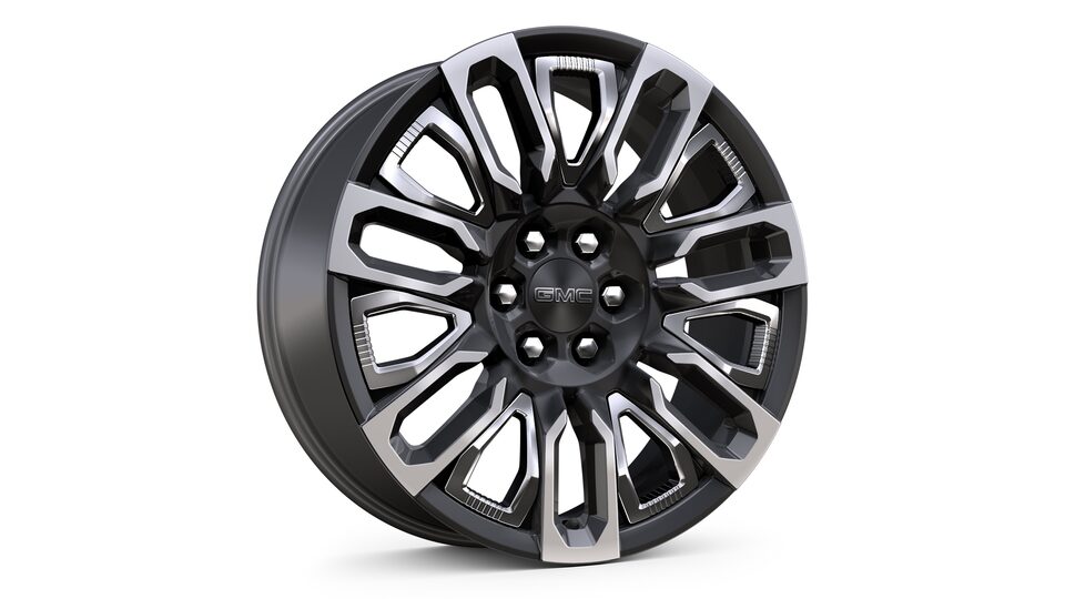 Silver Rim for the 2023 GMC Yukon Large SUV