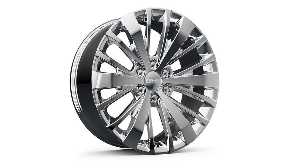 Silver Rim for the 2023 GMC Yukon Full-Size SUV