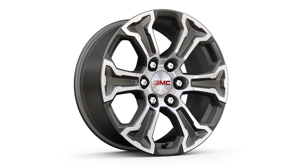 The 22" 6-Spoke Silver Aluminum Rim