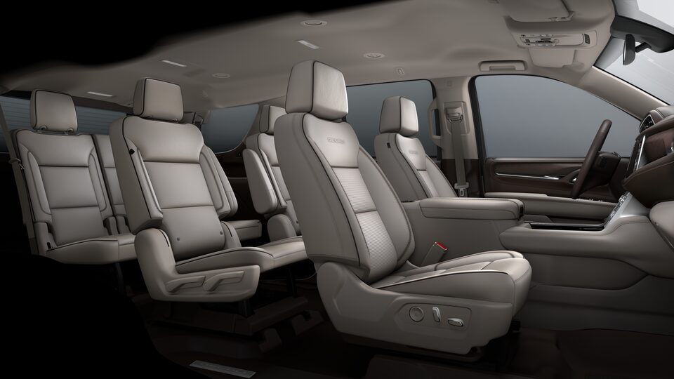 The Light Shale Interior Seating on the GMC Yukon Denali