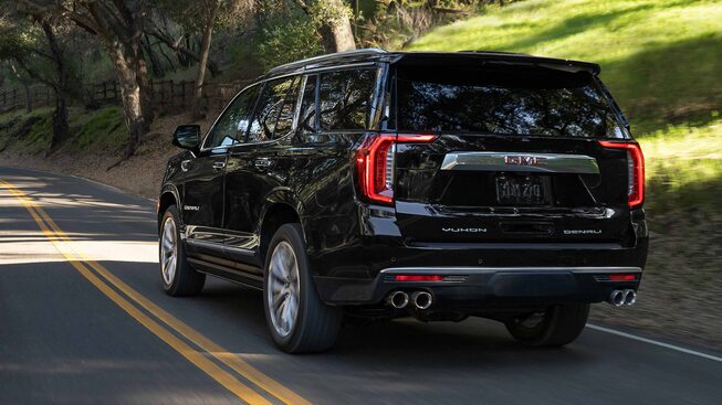 2023 GMC Yukon Denali rear view