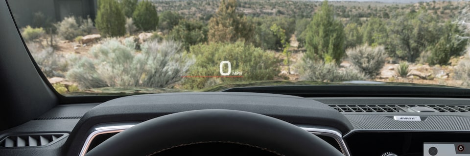 The Heads-Up Display on the Canyon Denali