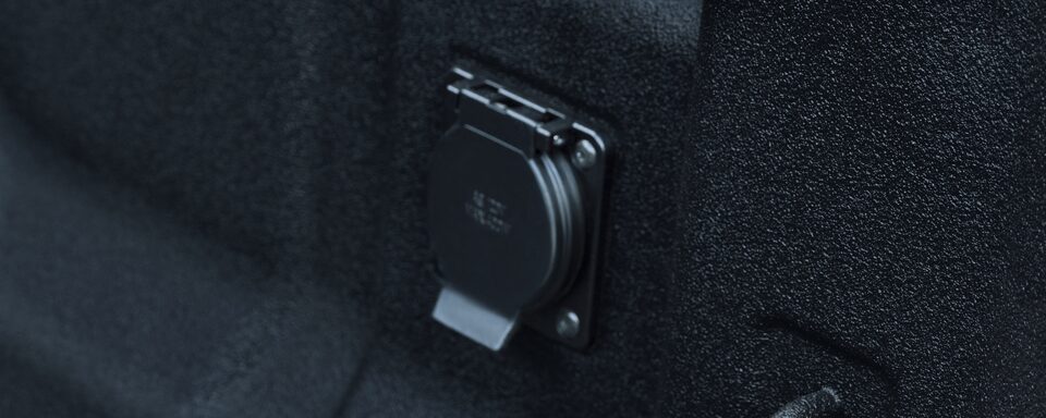 A Exterior Plug on the GMC Canyon AT4X