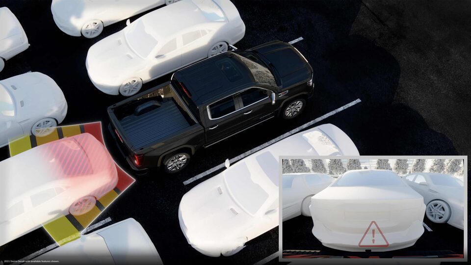 A Infographic for the Safety Still Rear Park Assist Feature