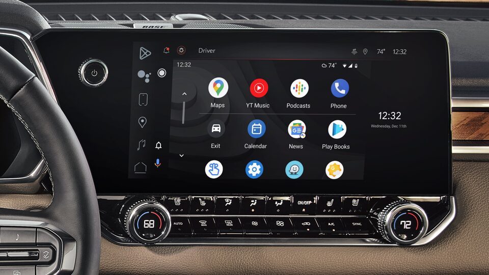 The Android Auto Feature on the GMC Canyon Denali