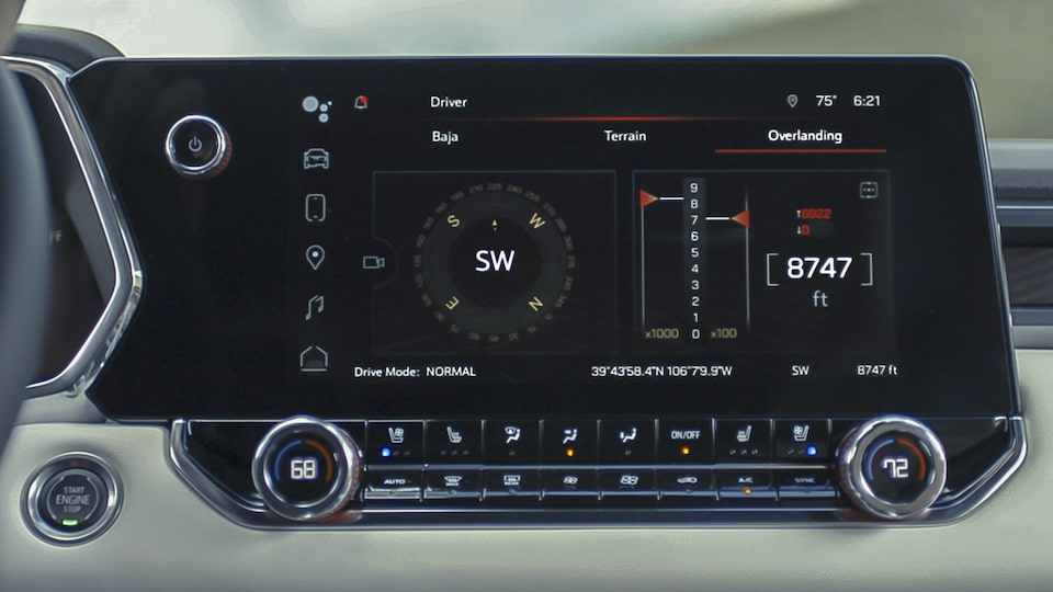 The Overlanding Feature on the GMC Canyon AT4X