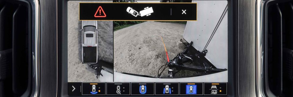 Surround View with Jack-Knife Alert Capability of the Sierra HD