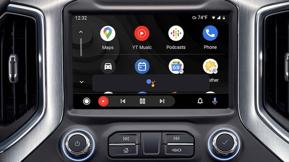 Android Auto Infotainment Capability in the Sierra HD