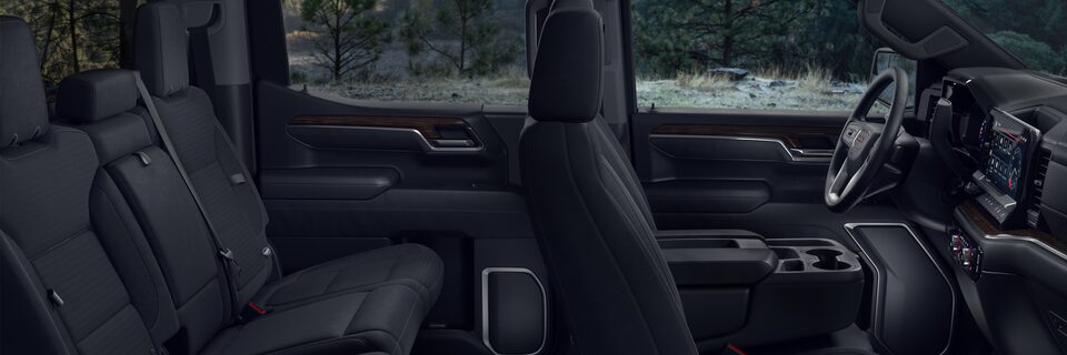 The Spacious and Standard Cloth Interior of the Sierra Elevation