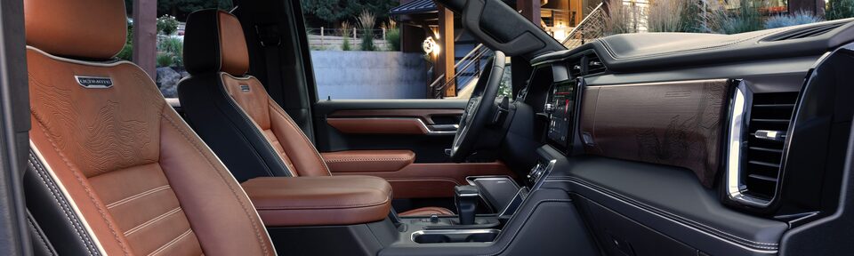 The Gorgeous Interior of the Sierra 1500