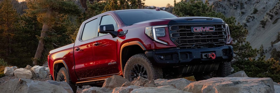 The Imposing Sierra Denali Parked on a Steep Mountain Incline