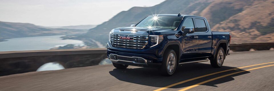 The Sierra Denali Cruising on an Open Coastal Road
