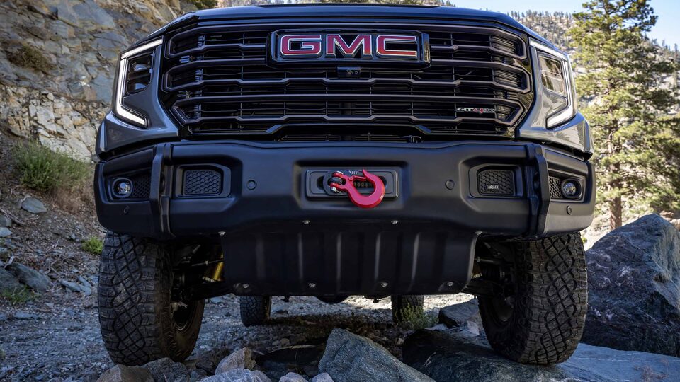The Red Tow Winch of Sierra AEV