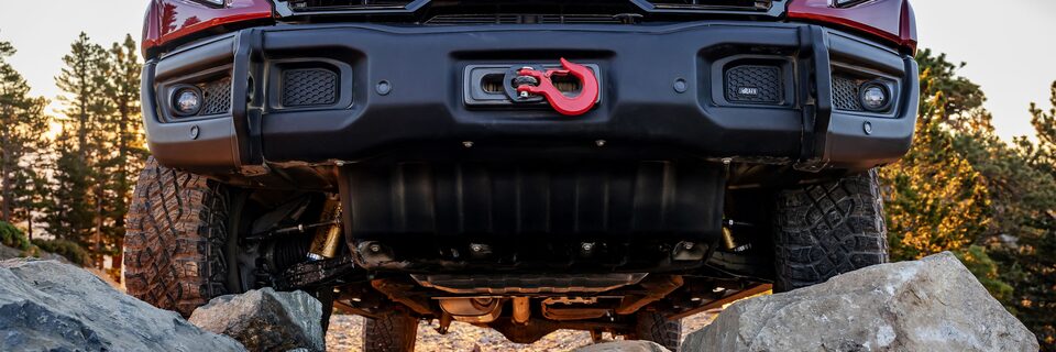 The Red Tow Winch of the Sierra AT4X