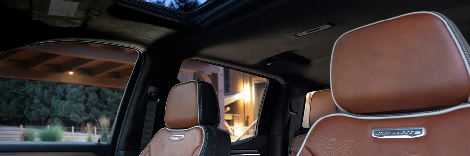 The Masterfully Crafted Stitching of the Denali Seats