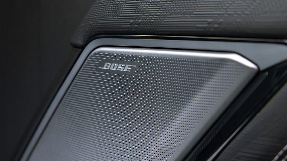 The Chrome Accented Bose Speakers of the Sierra