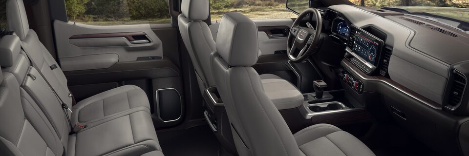 The Comfortable Seating of the Sierra SLT