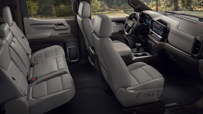 The Spacious and Roomy Interior of the Sierra 1500