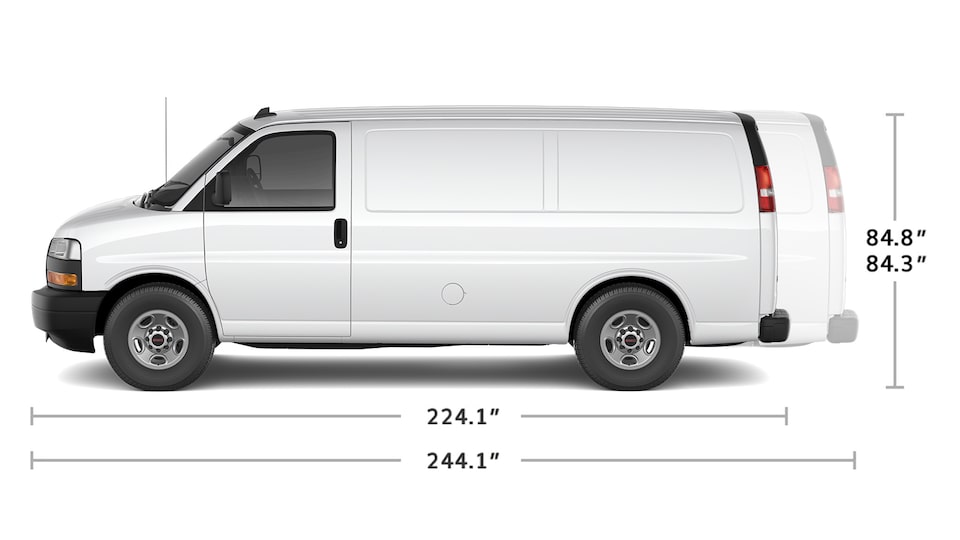 2023 GMC Savana 3500 Cargo Van Specs
