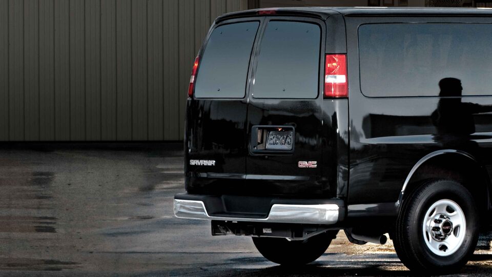 2023 GMC Savana Cargo Van rear camera