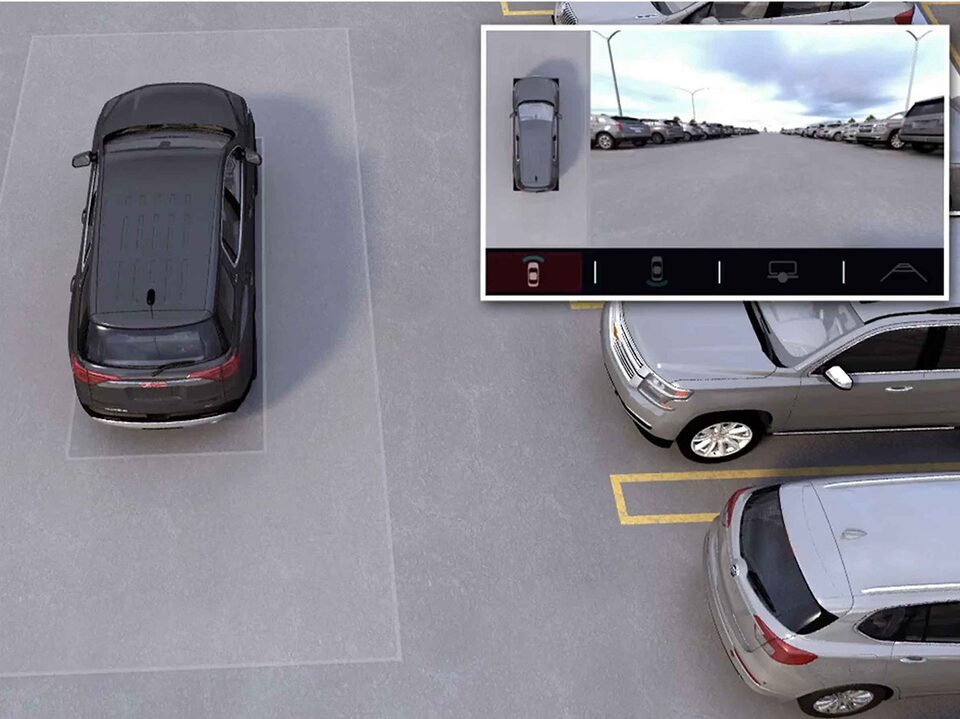 Close-Up on the High Definition Surround Vision Feature on the GMC Terrain
