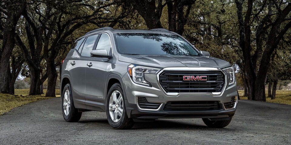 The Parked GMC Terrain with Signature LED Lighting