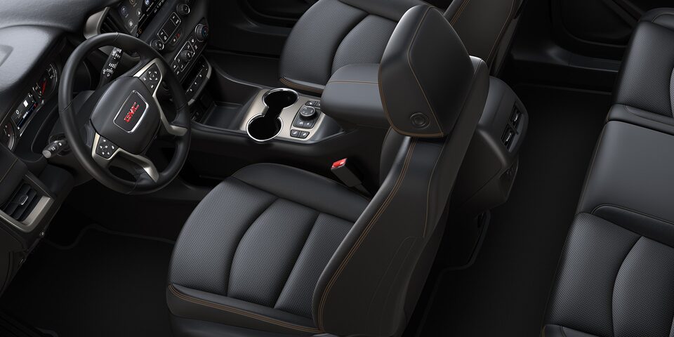 An Overhead Shot of the GMC Terrain Interior