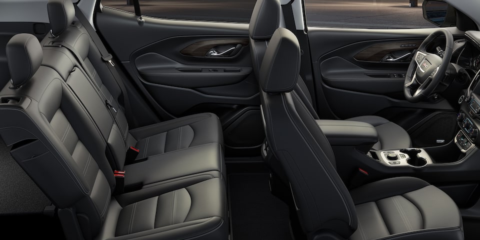 The Heated Second-Row Outboard Seats in a GMC Terrain