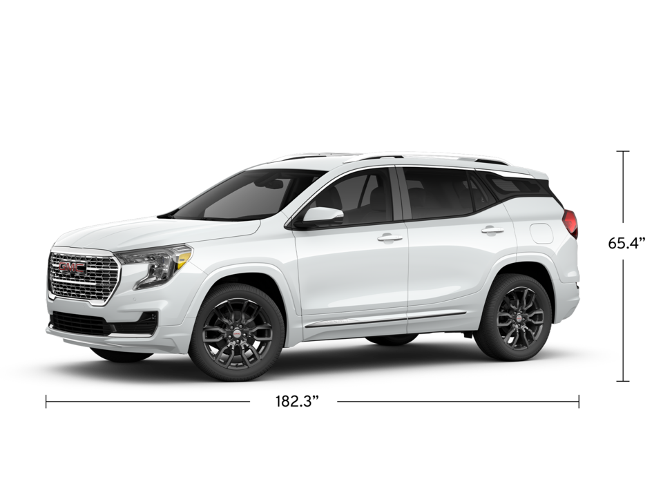 A Specifications Shot of the GMC Terrain Denali