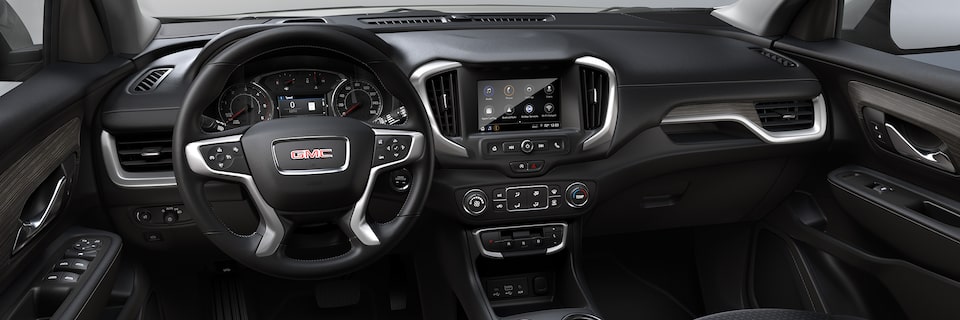 The Front Interior on the GMC Terrain