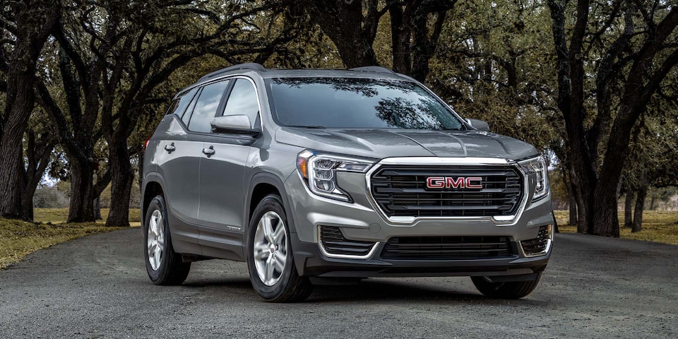 The Parked GMC Terrain with Signature LED Lighting