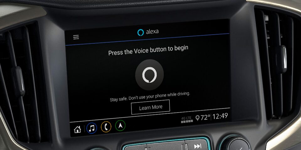 Close-Up on the Alexa Built-In Feature of the GMC Terrain