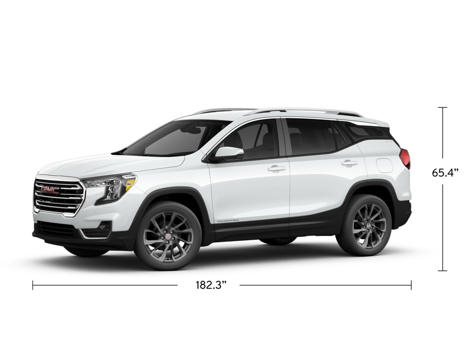A Specification Shot of the GMC Terrain SLE