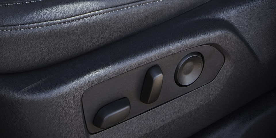 Close-Up of Seat Controls
