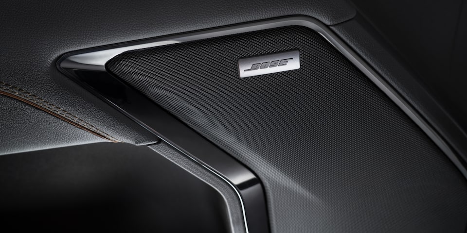 Close-Up on the Bose Speaker in the GMC Sierra HD Pro