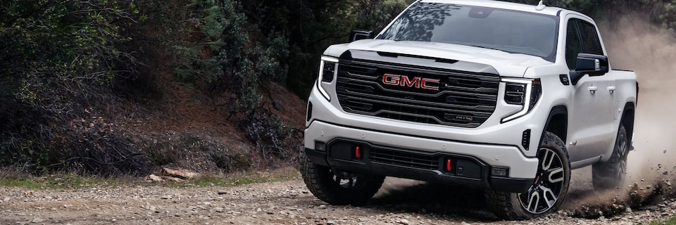 GMC Sierra 1500 AT4 Shown Driving Off-road