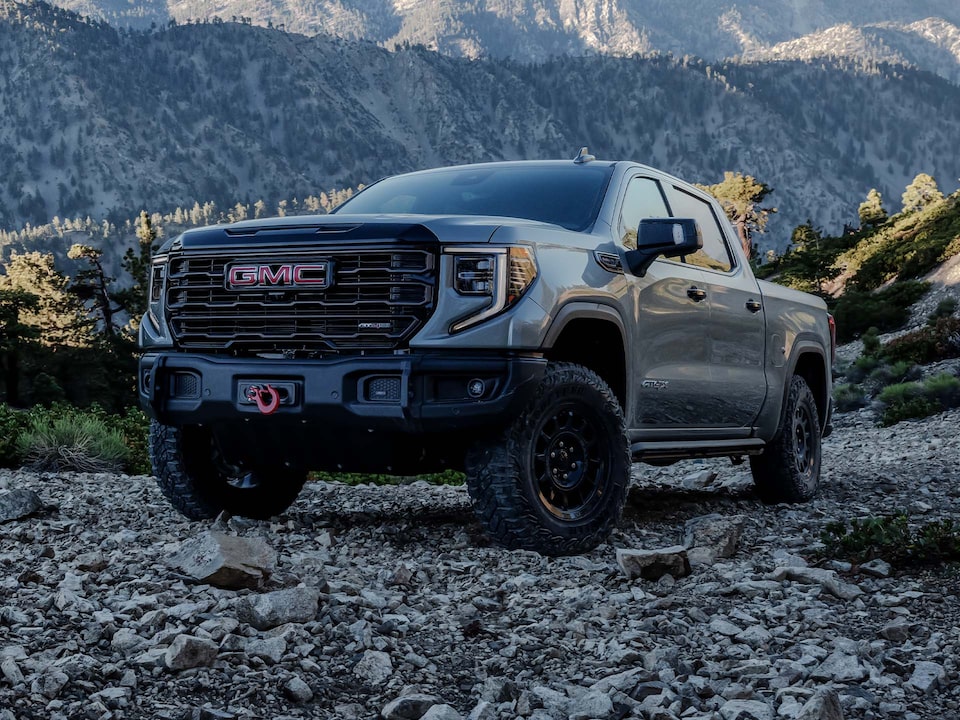 Front View of the GMC Sierra 1500 AT4X AEV Edition