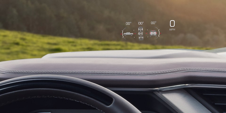 A Close-Up View of the GMC Sierra LD Infotainment System