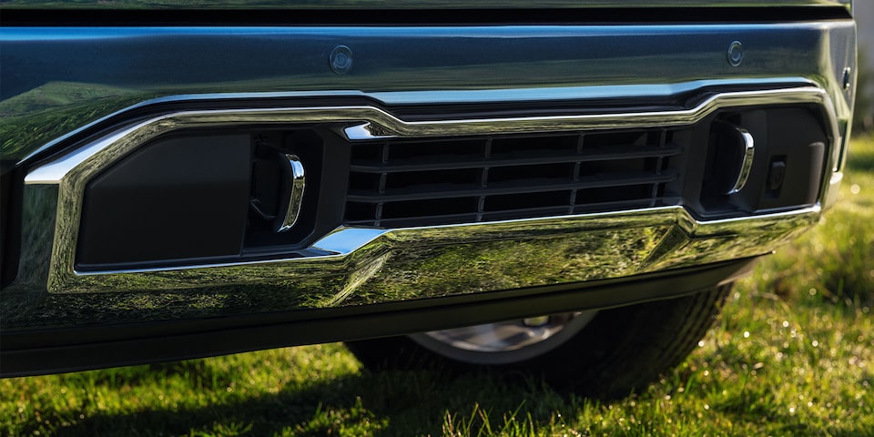A Close-Up on the GMC Sierra LD Recovery Hooks