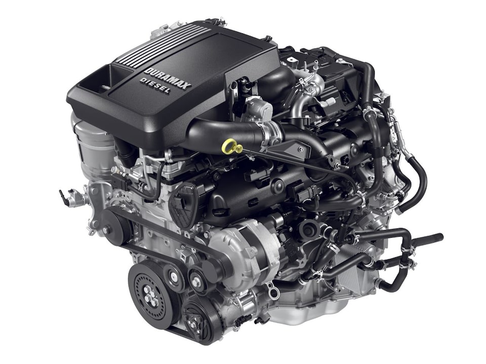 The 3.0L Duramax Turbo-Diesel of the GMC Sierra LD
