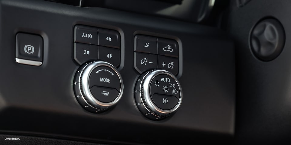 The Selectable Traction Modes on the GMC Sierra LD SLE