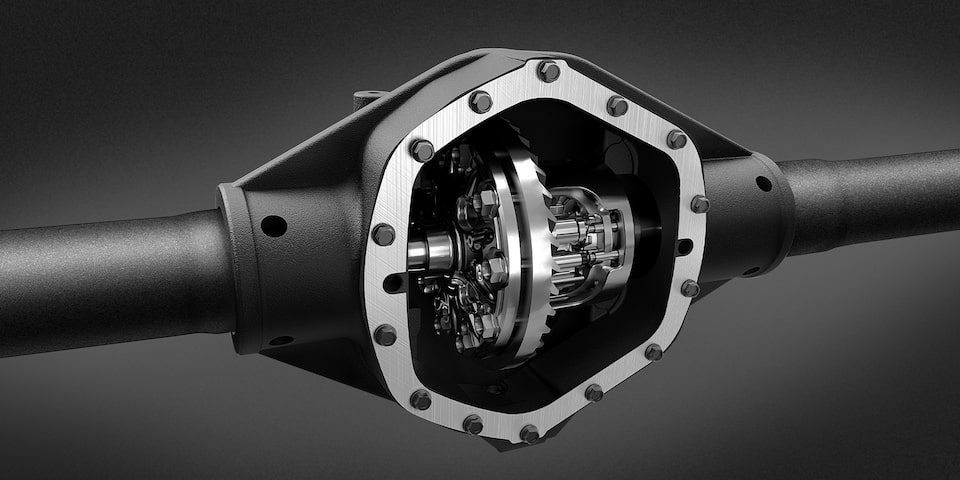 The Locking Rear Differential on the GMC Savana Passenger