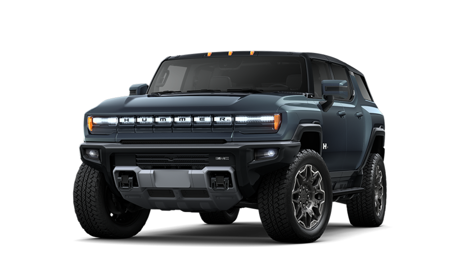 GMC HUMMER EV electric SUV side profile view