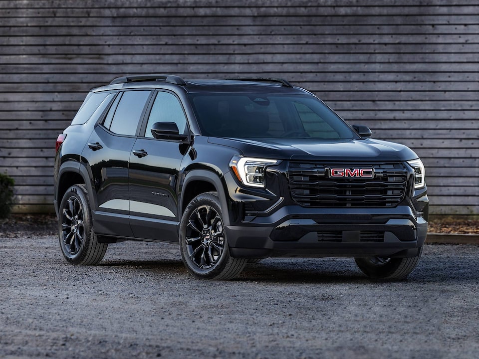 Front Three-Quarters View of the GMC Terrain Small SUV