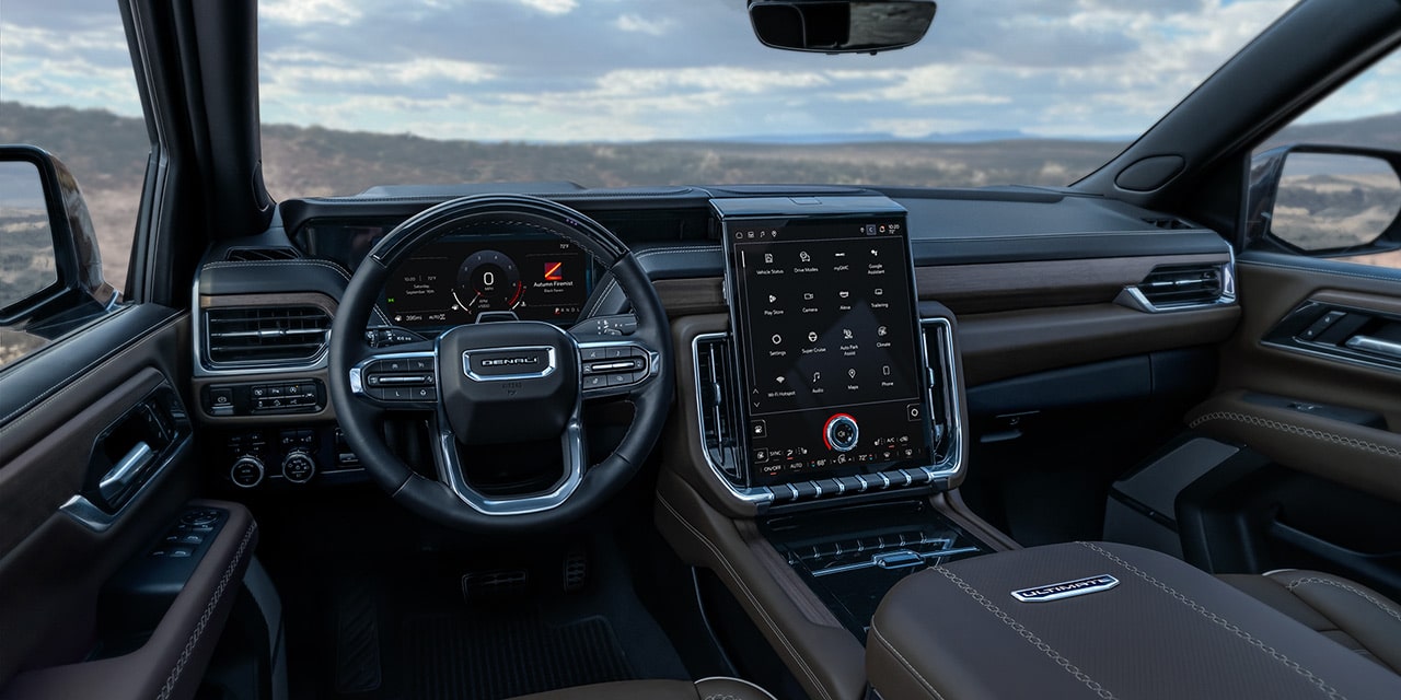 2025 GMC Yukon interior dashboard
