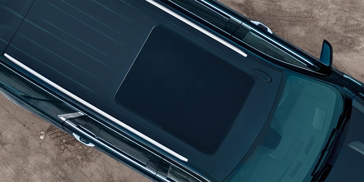 Birds-eye View of the Panoramic Sunroof on the 2025 GMC Yukon Large SUV