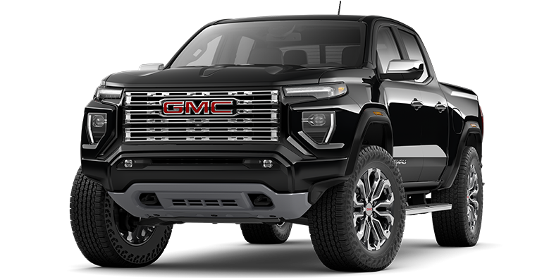Front Three-Quarters View of a 2025 GMC Canyon Denali